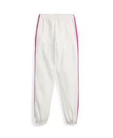 Polo Ralph Lauren Big Girls Striped French Terry Jogger Pant