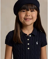 Polo Ralph Lauren Toddler and Little Girls Cable-Knit Cotton Sweater Dress