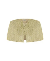 Nocturne Women's Padded Shoulder Bolero Jacket