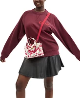 Coach Cargo Cherry Print Canvas Tote Bag 20