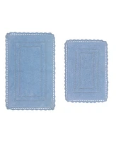 Home Weavers Casual Elegance Reversible -Pc. Bath Rug Set