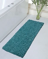 Home Weavers Bell Flower Runner Bath Rug, 21" x 54"