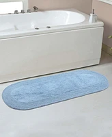 Home Weavers Double Ruffle Bath Rug