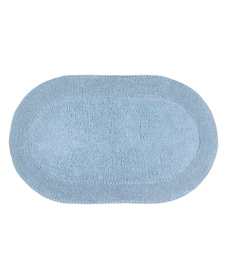 Home Weavers Double Ruffle Bath Rug, 24" x 40"