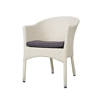 Slickblue Garden Rattan Dining Chairs – Outdoor Furniture with Seat Cushions for Added Comfort