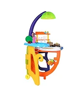 Slickblue Family Portable Kitchen Baking Play Set Cooking Toys for Creative Fun