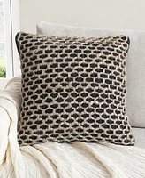 Boho Living Jada Jute Decorative Pillow, 20" x