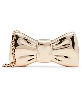 Betsey Johnson Metal Bow Clutch