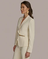 Donna Karan New York Women's Hardware-Trim Blazer