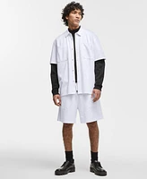 Mode of One Men's Short-Sleeve Snap-Front Shirt, Exclusively at Macy's