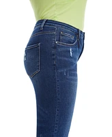 Bayeas Plus High Rise Loose Tapered Mom Jeans