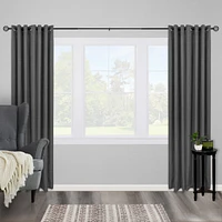 Kenney Cage 5/8 Inch Decorative Curtain Rod - Elegant Window Treatment for Stylish Interiors
