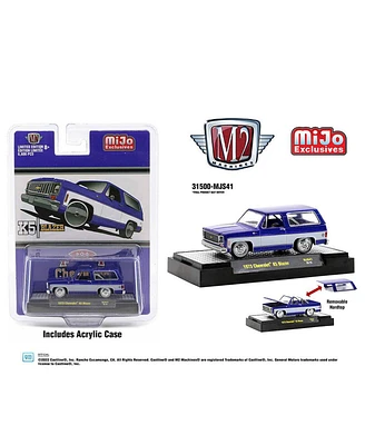 1/64 Chevrolet Blazer, Violet White, Mijo Exclusive