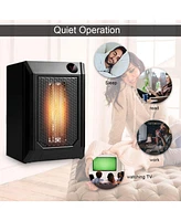 Sugift 1500 W Remote Control Portable Electric Digital Quartz Space Heater