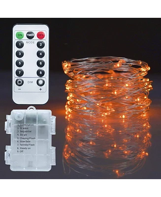 Twinkle Star Color Changing Fairy Lights Usb Powered with Remote and Timer for Party Decor - 33 ft