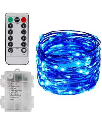 Twinkle Star Color Changing Fairy Lights Usb Powered with Remote and Timer for Party Decor - 33 ft