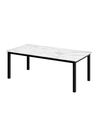 70.9 Inch Long Dining Table for 6-8 People