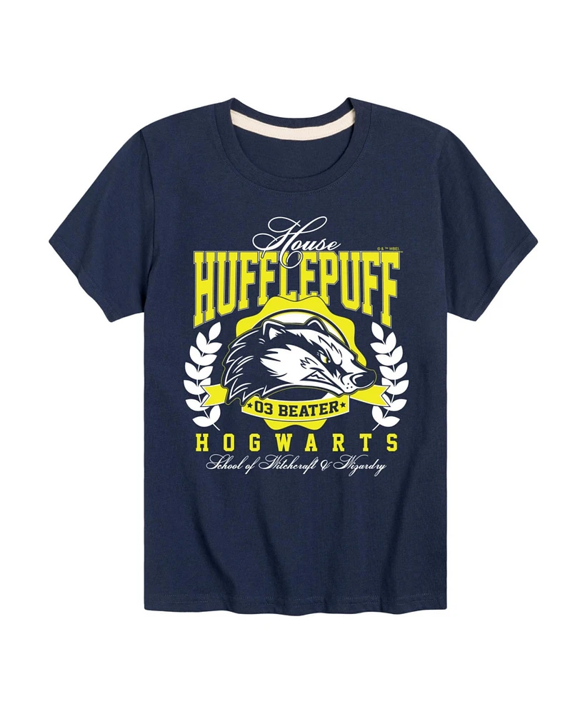 Hybrid Big Boys Harry Potter Hufflepuff Graphic Tee