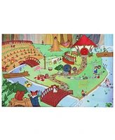 Pipp & Spalding Kids Woodlands Wonderland Collectible Character Seek-and-Find Throw Blanket