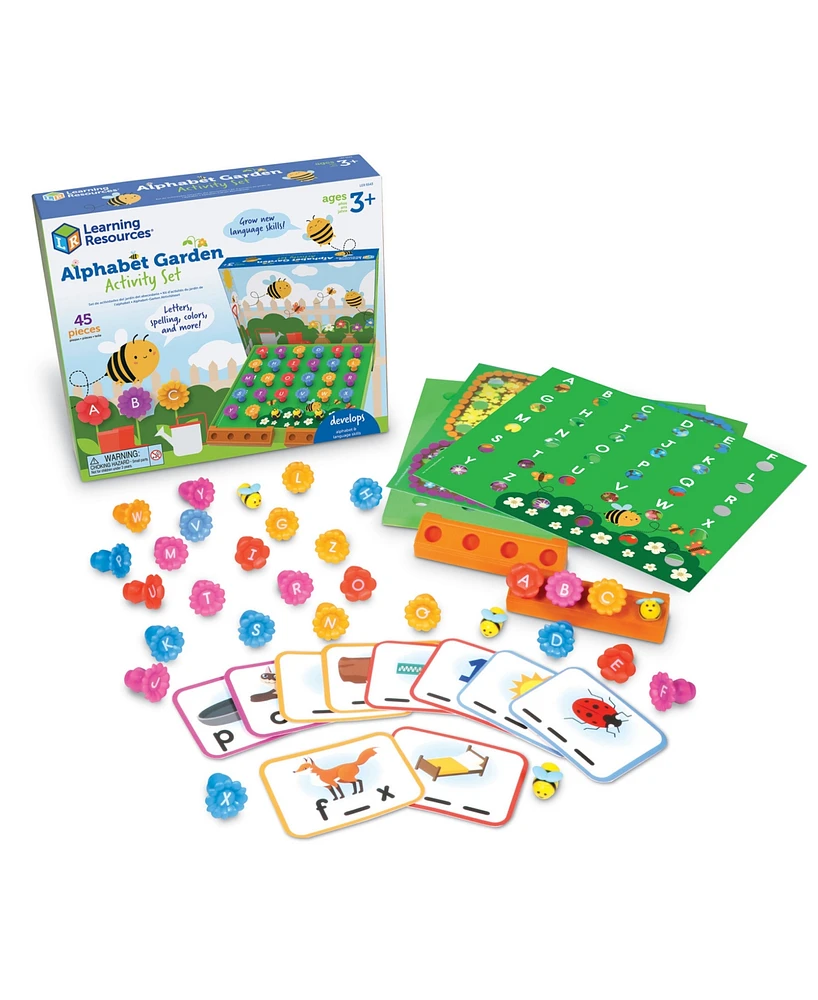 Learning Resources Alphabet Garden Activity Set