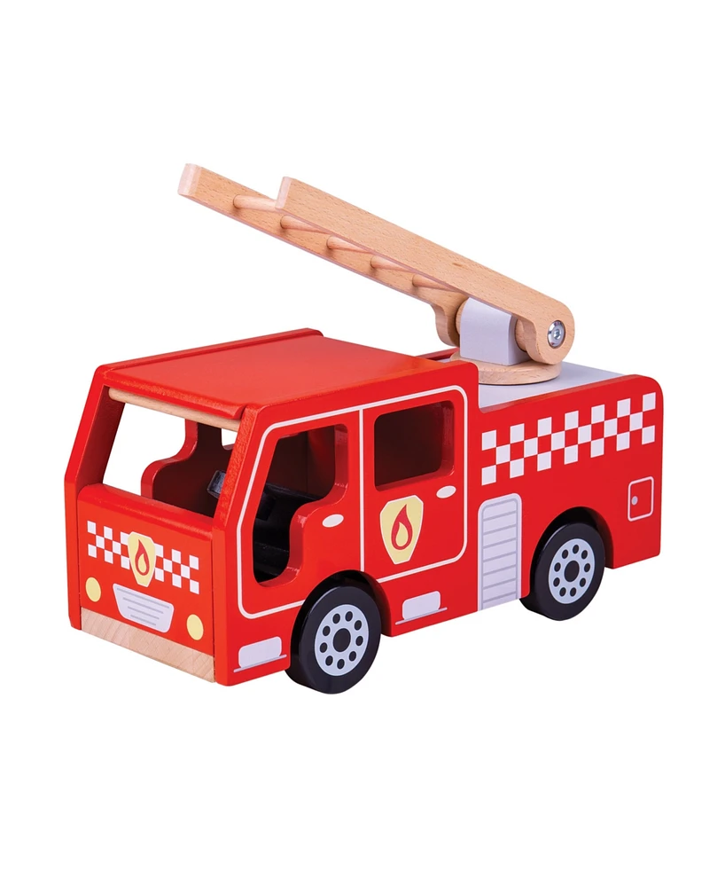 Bigjigs Toys City Fire Engine