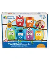 Learning Resources Vowel Owls Sorting Set