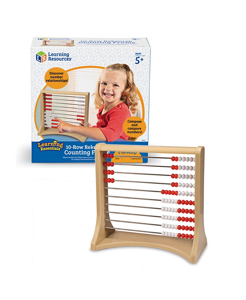 Learning Resources 10-Row Rekenrek Counting Frame