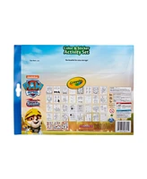 Crayola Paw Patrol Color Sticker Activity Set, Pack of 3