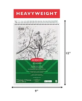 Mead Derwent Academy Wirebound Sketchbook, 70 Sheets, Pack of 3