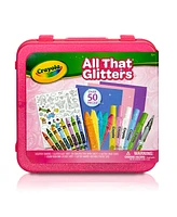 Crayola All That Glitters Art Set, 50 Pieces