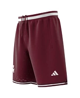 Adidas Men's Scarlet Texas A&M Aggies Swingman Replica Basketball Shorts