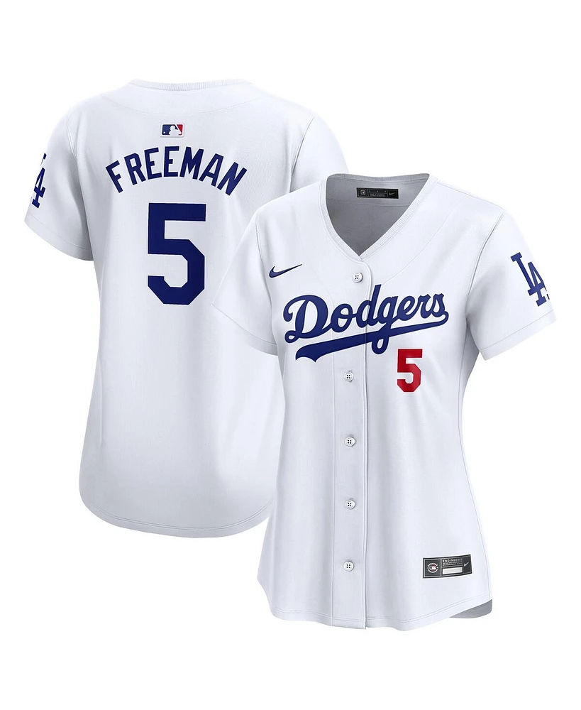 Nike Women's Freddie Freeman White Los Angeles Dodgers Home Limited Player Jersey