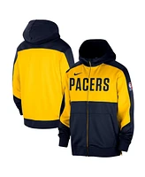 Nike Men's Navy Indiana Pacers Authentic On-court Showtime Performance Full-Zip Hoodie