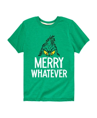 Hybrid Big Boys The Grinch Merry Whatever Graphic Tee