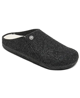 Birkenstock Men's Zermatt Shearling Clog Slippers from Finish Line