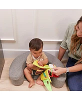 ECR4Kids Toddler SoftZone Sit-Up Support Ring, Grey