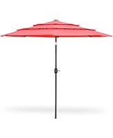 Slickblue Portable Outdoor Market Patio Umbrella Tilt Feature with Easy Adjustment