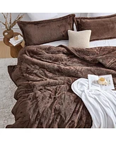 Coma Inducer Oversized Comforter - The Original Plush - Pine Bark