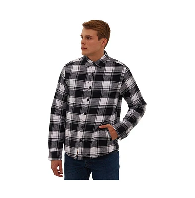 Bench Dna Men's Montell Flannel Check Shirt