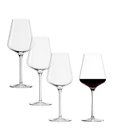 Stolzle Lausitz Quatrophil Bordeaux Glasses, Set of 4