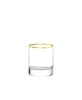 Stolzle Lausitz Cabaret Whiskey Single Old Fashioned Glasses, Set of 4