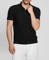 Guess Men's Ryker Rib Knit Polo Shirt