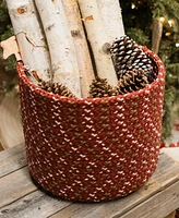 Colonial Mills Sleighbells Woven Holiday Basket
