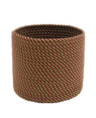 Colonial Mills Twisted Christmas Woven Basket