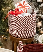 Colonial Mills Twisted Christmas Woven Basket