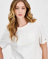 Tommy Jeans Women's Relaxed Varsity Logo T-Shirt