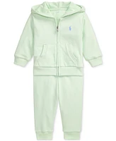 Polo Ralph Lauren Baby French Terry Hoodie & Pants Set