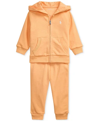 Polo Ralph Lauren Baby French Terry Hoodie & Pants Set