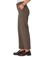 Democracy Petite Ponte High-Rise Ankle Pants