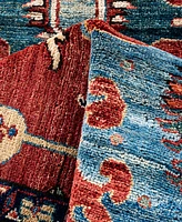 Adorn Hand Woven Rugs Serapi M1999 2'10"x9'9" Runner Area Rug